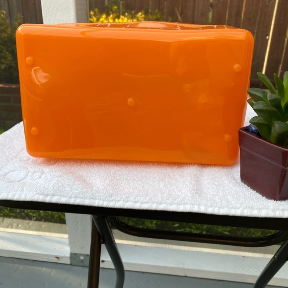 Beautiful Orange Jelly Purse - Picture 11 of 12
